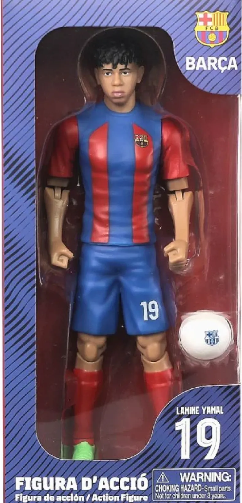 Lamine Yamal FC Barcelona – Actiefiguur Voetballer (20 cm)