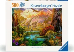 Land van de Dinosauriërs Puzzel (500 stukjes)