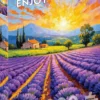 Lavender Sunset Puzzel (1000 stukjes)