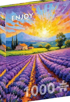 Lavender Sunset Puzzel (1000 stukjes)