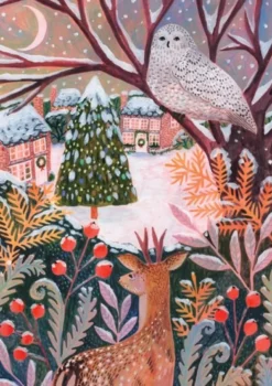 Lee Foster Wilson - Frosty Fauna Puzzel (3×500 stukjes)