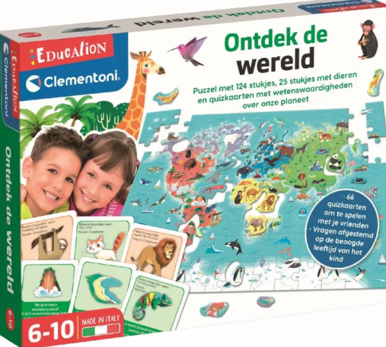 Leerspel - Ontdek De Wereld Dierenspel