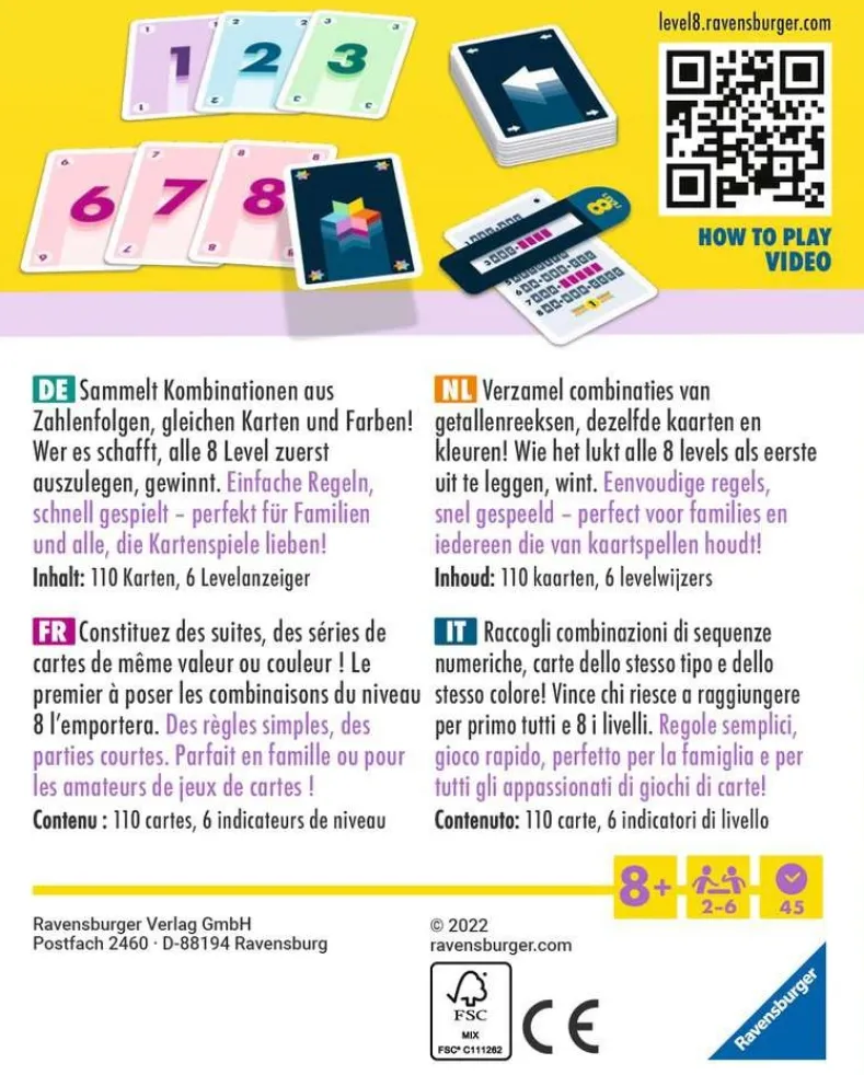 Level 8 - Kaartspel