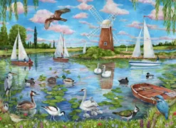 Life along the Broads Puzzel (1000 stukjes)