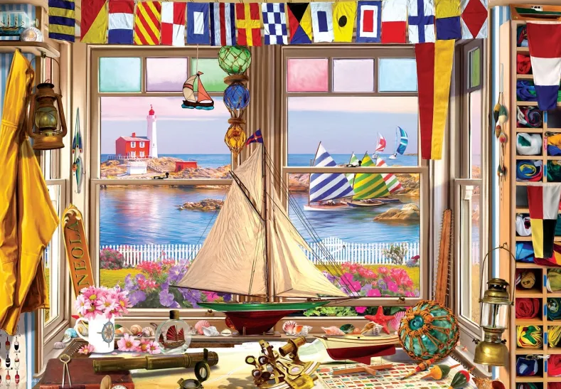 Lighthouse Tin Puzzel (550 stukjes)