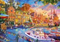 Liliia Artbeat - Harbour Reflections Puzzel (500 stukjes)