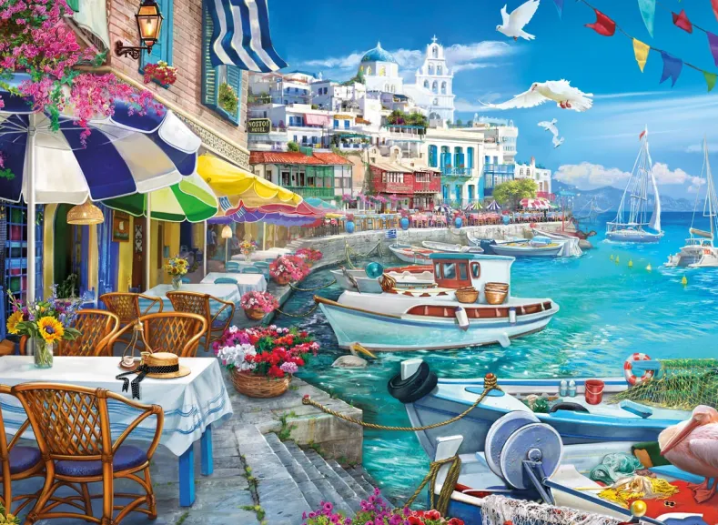 Liliia - Sun Over the White Harbour Puzzel (1000 stukjes)