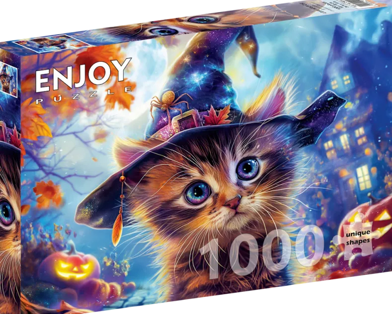 Little Witch Cat Puzzel (1000 stukjes)