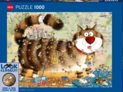 Look Closely! - At the Cat Puzzel (1000 stukjes)