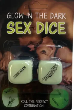 Love Dice - Kamasutra Glow in the Dark Set (Engelse versie)