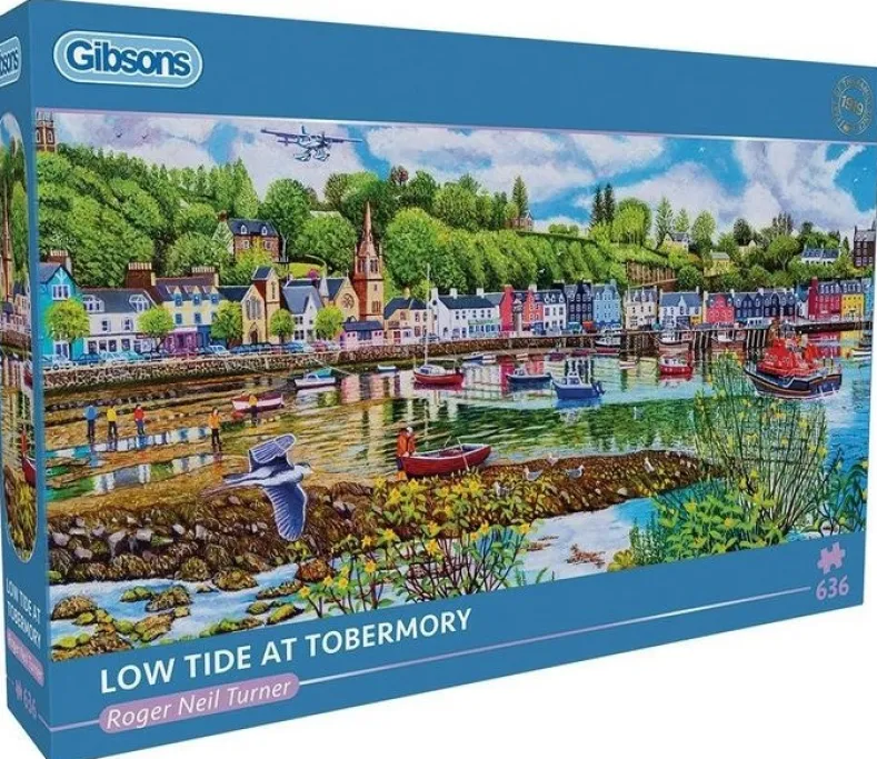 Low Tide at Tobermory Puzzel (636 stukjes)