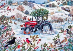 Lucy Grossmith - Festive Farm Puzzel (250XL stukjes)