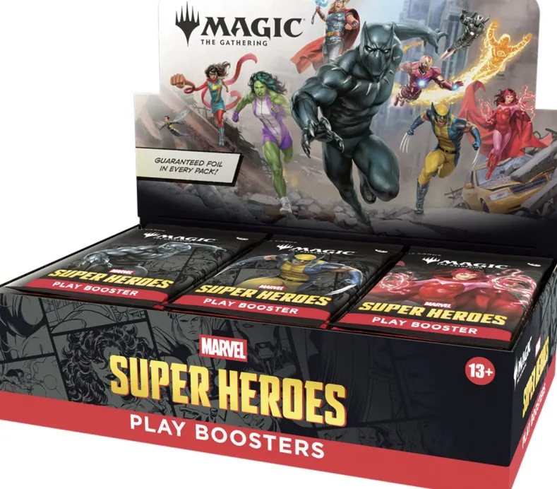 Magic The Gathering - Marvel Super Heroes Play Boosterbox