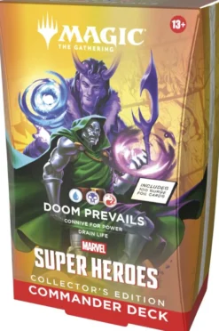 Magic The Gathering - Marvel Super Heroes Collector's Commander Deck - Doom Prevails