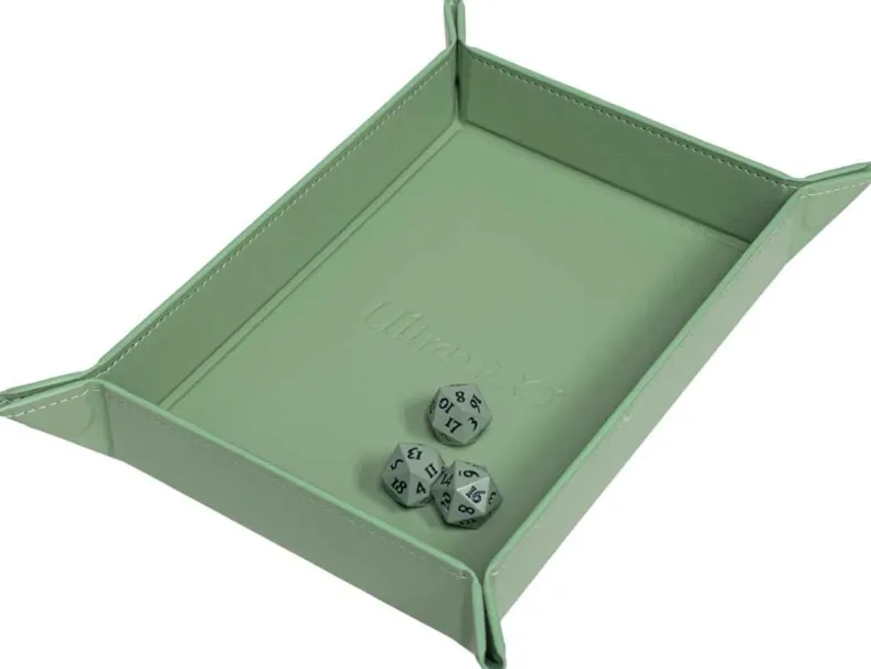 Magnetic Dice Tray Foldable - Cool Matcha