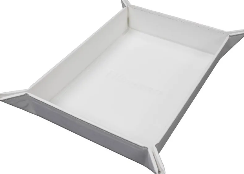 Magnetic Dice Tray Foldable - White