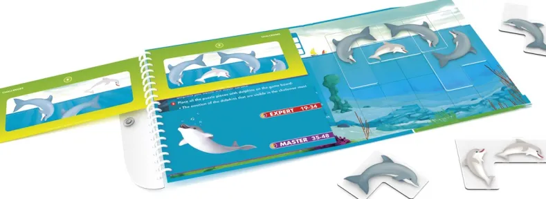 Magnetic Travel Games - Flippin' Dolphins