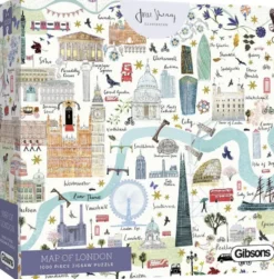 Map of London Puzzel (1000 stukjes)