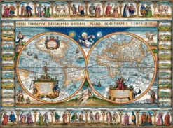 Map of the world, 1639 Puzzel (2000 stukjes)