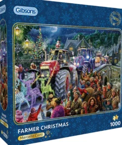 Marcello Corti - Farmer Christmas Puzzel (1000 stukjes)