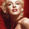 Marilyn Monroe - Red Portrait Puzzel (1000 stukjes)