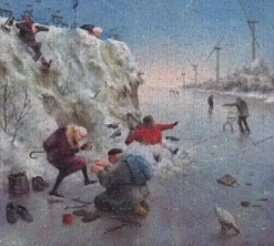 Marius van Dokkum - IJspret Puzzel (1000 stukjes)