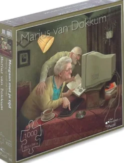 Marius van Dokkum - Meegaan met je Tijd Puzzel (1000 stukjes)