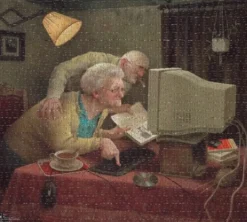Marius van Dokkum - Meegaan met je Tijd Puzzel (1000 stukjes)