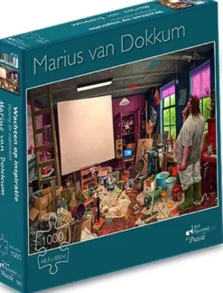 Marius van Dokkum - Wachten op Inspiratie Puzzel (1000 stukjes)