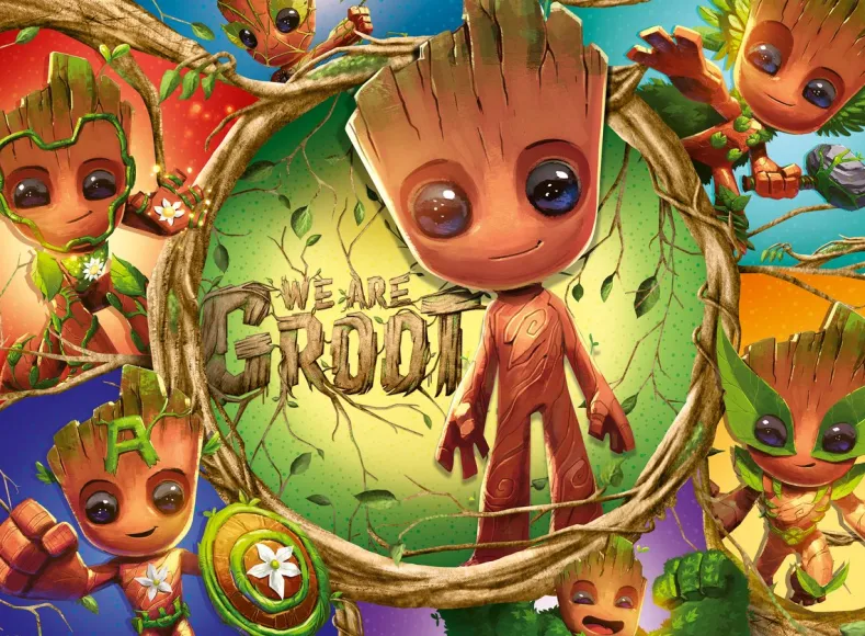 Marvel Groot Puzzel (100 XXL stukjes)