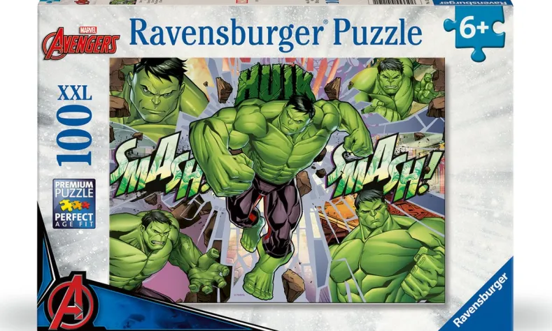 Marvel Hulk Puzzel (100 XXL stukjes)