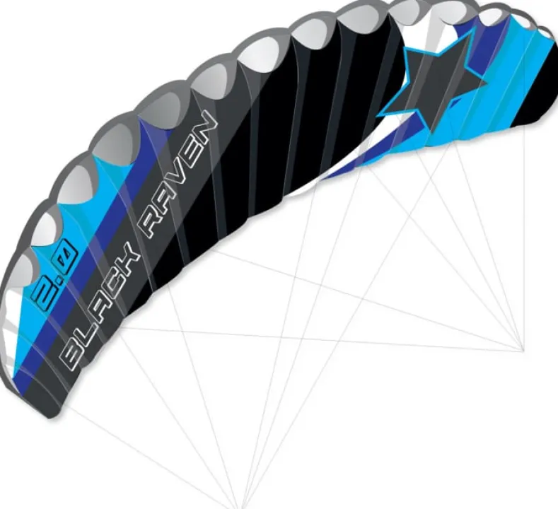 Matrasvlieger Black Raven 2.0 (200 x 60 cm)