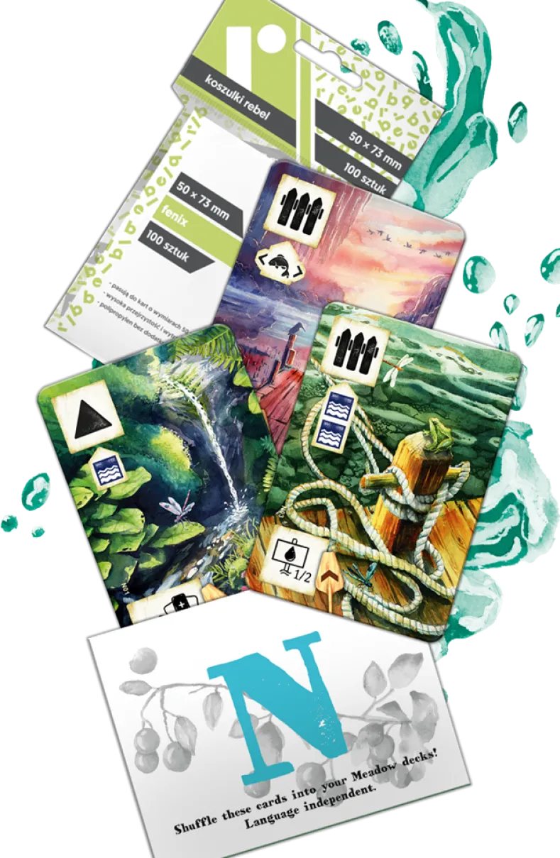 Meadow - Downstream Cards and Sleeves Pack