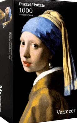 Meisje met de Parel - Johannes Vermeer Puzzel (1000 stukjes)