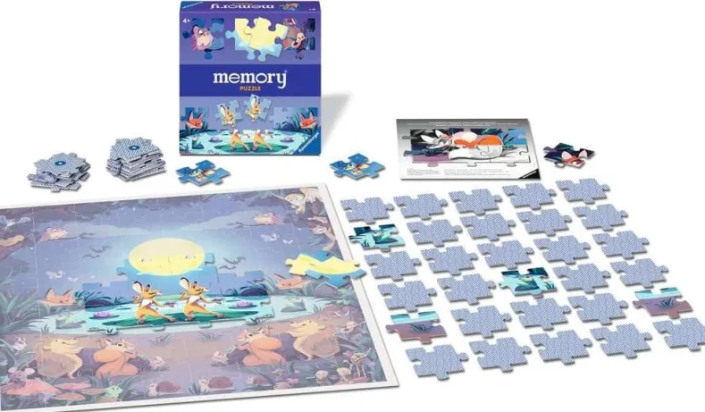 Memory Puzzel - Dieren Wereld