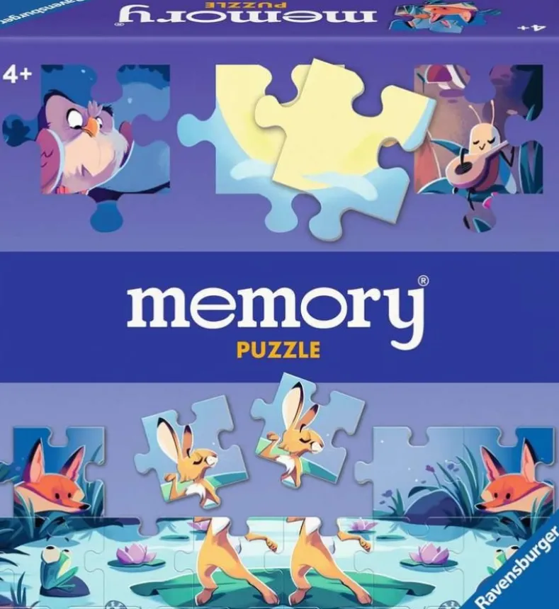 Memory Puzzel - Dieren Wereld