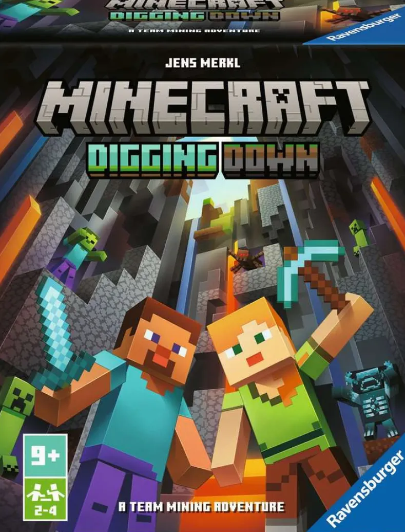 Minecraft Digging Down