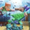 Minecraft Mosaic Puzzel (1000 stukjes)
