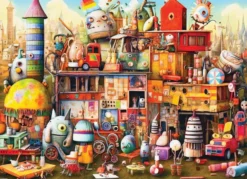 Misfit Toys by Ray Powers Puzzel (500 stukjes)