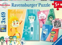 Missie Volbracht! Puzzel (3 x 49 stukjes)