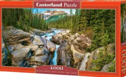 Mistaya Canyon, Banff National Park, Canada Puzzel (4000 stukjes)