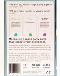 Monikers - Kaartspel