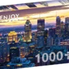 Montreal Skyline by Night, Canada Puzzel (1000 stukjes)
