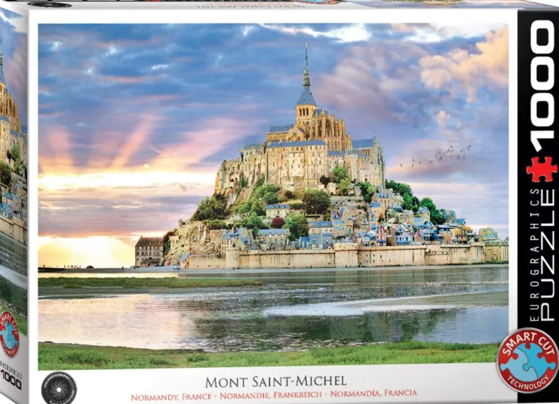 Mont Saint-Michel Puzzel (1000 stukjes)