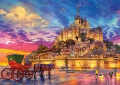 Mont Saint-Michel Puzzel (1000 stukjes)