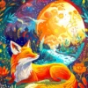 Moon Fox Puzzel (1000 stukjes)