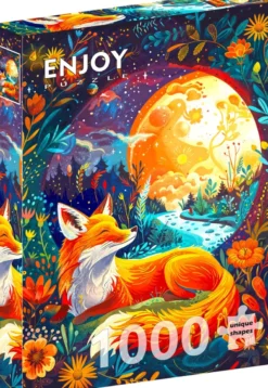 Moon Fox Puzzel (1000 stukjes)