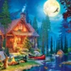 Moon Lake Cabin By Dominic Davison (1000 stukjes)