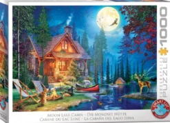 Moon Lake Cabin By Dominic Davison (1000 stukjes)