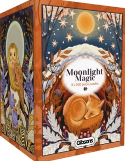 Moonlight Magic Puzzel (3x500 stukjes)